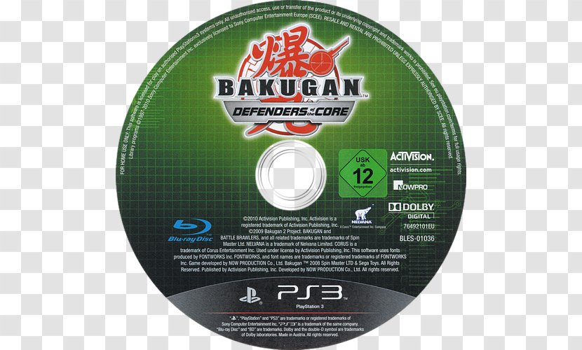 Bakugan Battle Brawlers: Defenders Of The Core Armored Core: For Answer Game PlayStation 3 - Data Storage Device Transparent PNG