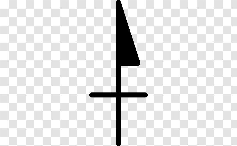 Line Triangle Symbol Transparent PNG