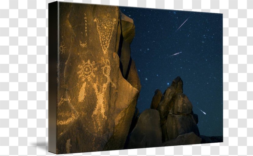 Gallery Wrap Prehistory Desktop Wallpaper Canvas Stock Photography - Imagekind - Meteor Shower Transparent PNG