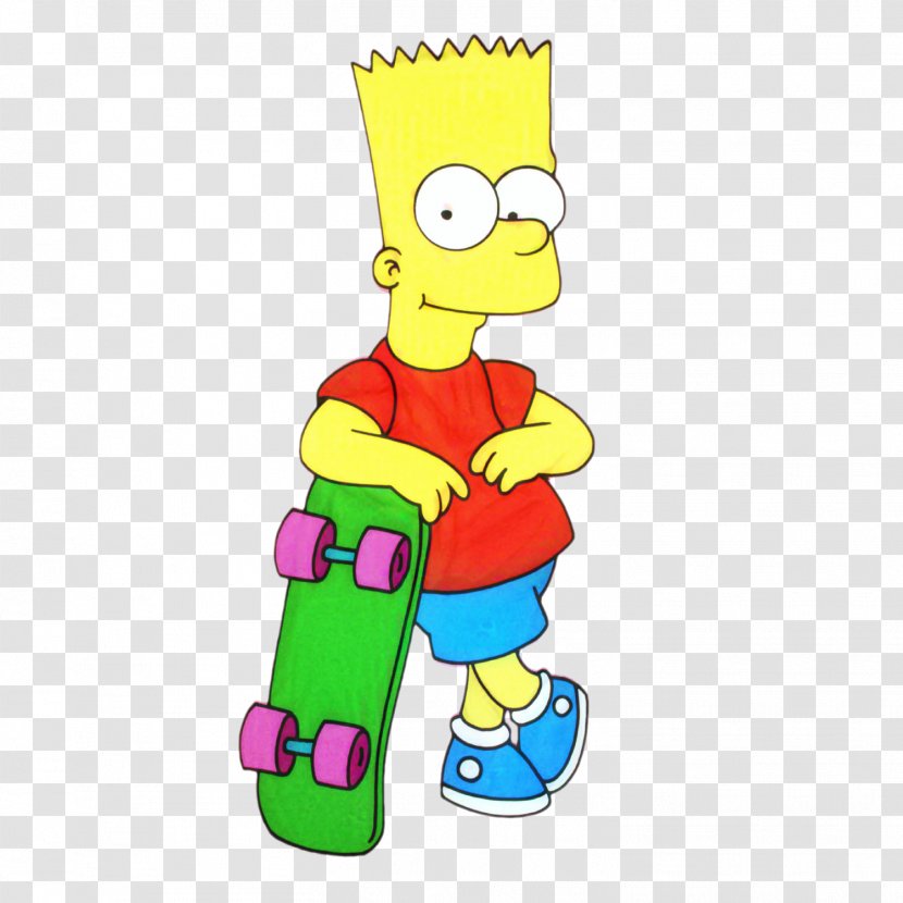 Bart Simpson Homer The Simpsons Skateboarding Maggie Lisa - Skateboard - Game Transparent PNG