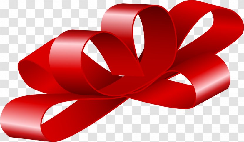 Ribbon Red - Bow Transparent PNG