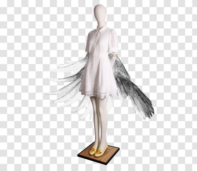 Sculpture Figurine Angel M - Claborate-style Transparent PNG