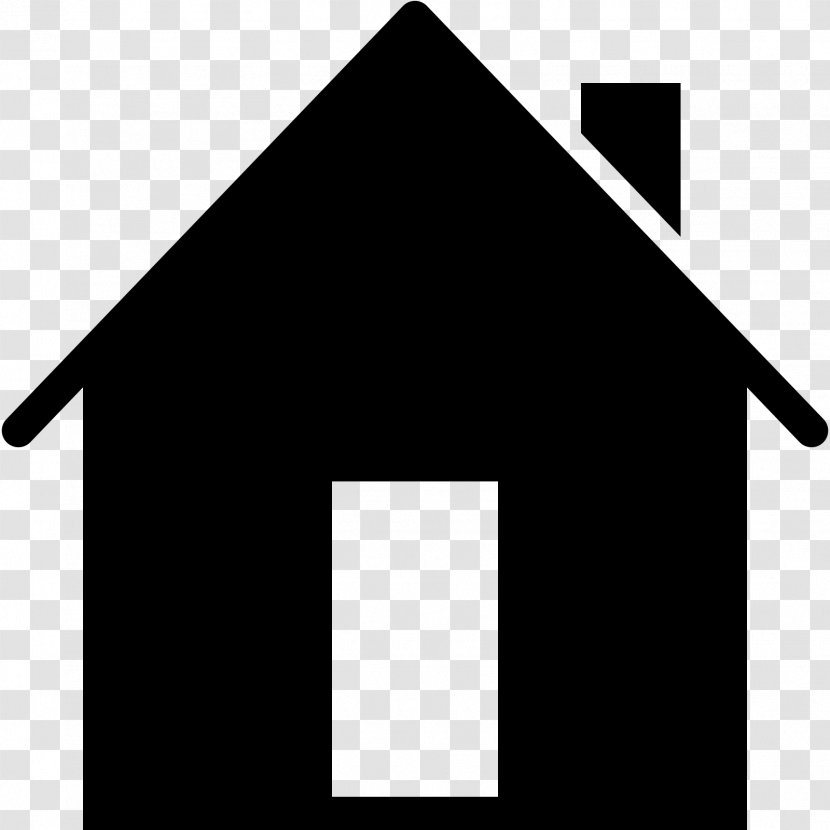 Tips - House - Monochrome Transparent PNG