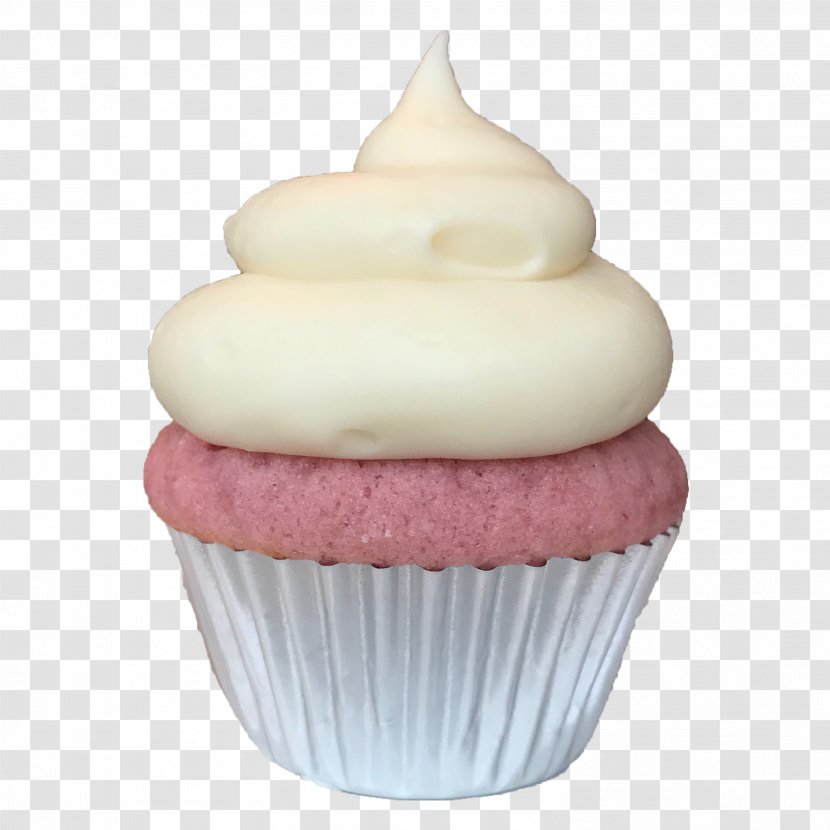 Cupcake Strawberry Cream Cake Petit Four Marshmallow Creme Transparent PNG
