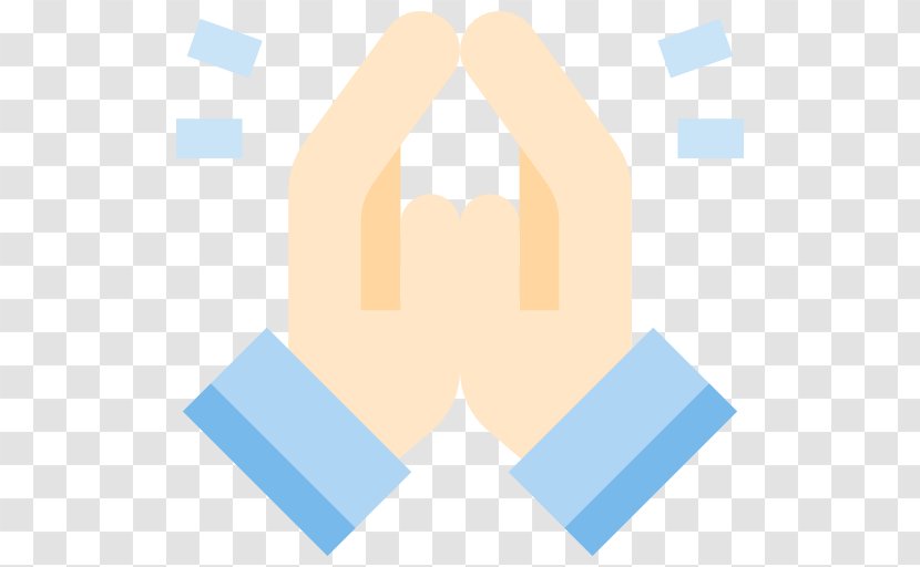Logo Finger Thumb Joint - Ear - Pray Transparent PNG