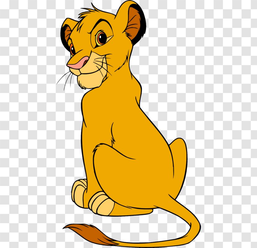 Lion Simba Clip Art Nala Kiara - Snout Transparent PNG