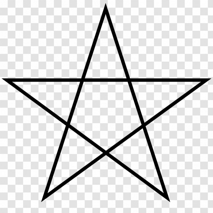 Pentagram Pentagon Star Polygon Regular - Heptagram - Draw Transparent PNG