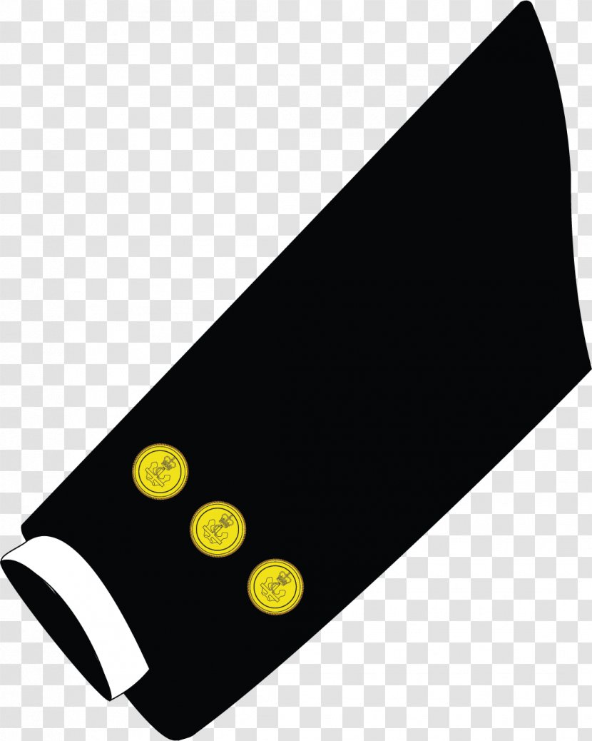 Army Officer Cadet Non-commissioned Chief Petty Under - Yellow - Ktv Creative Transparent PNG