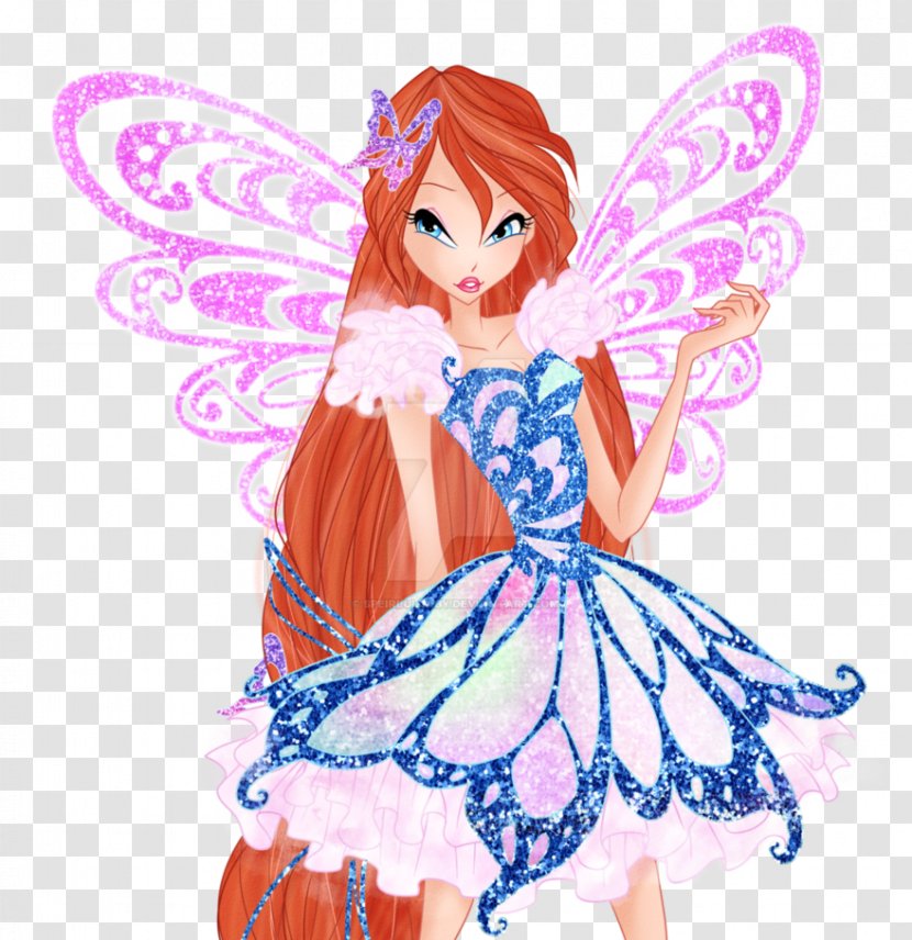Bloom Fairy Butterflix - Winx Club Transparent PNG