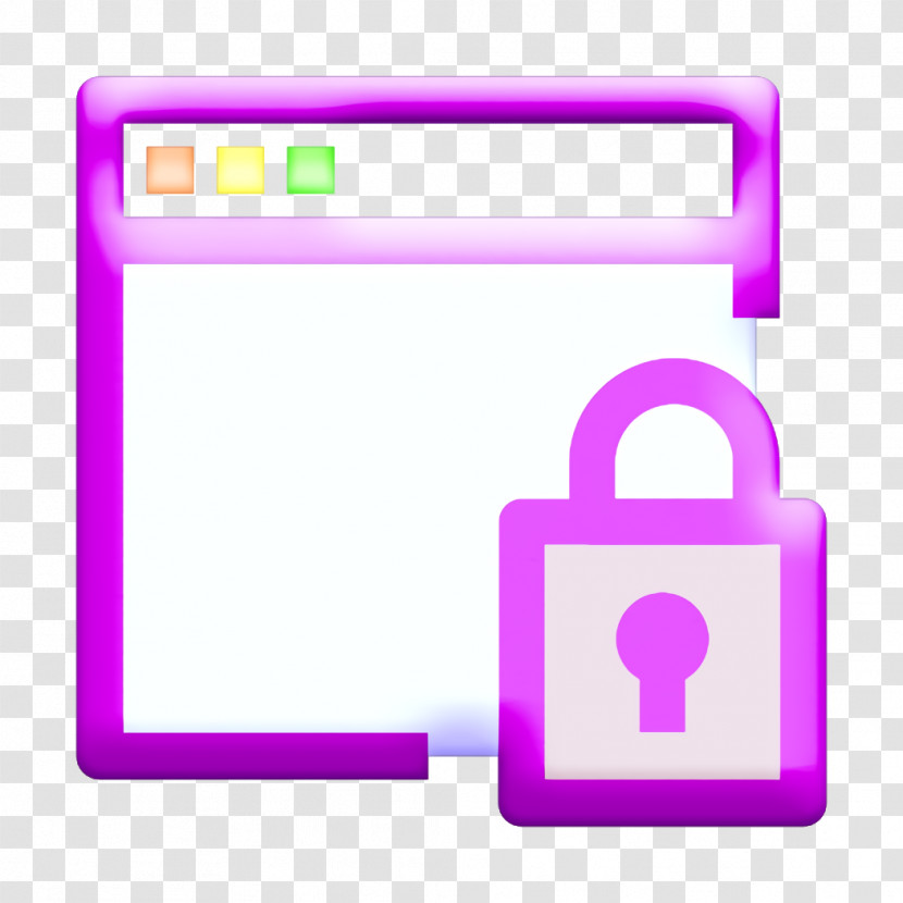 UI Icon Lock Icon Browser Icon Transparent PNG