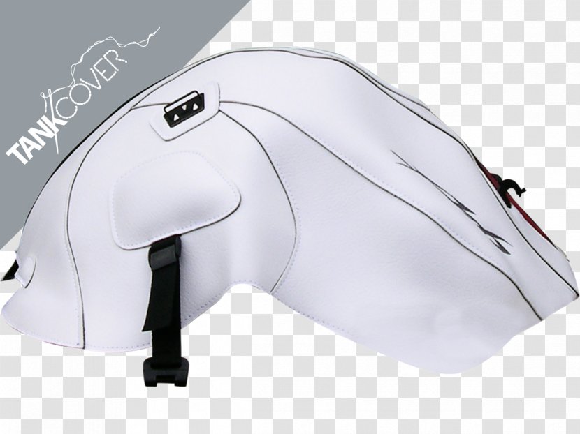 White Yamaha FZ6 Red Motor Company Headgear - Sporting Goods Transparent PNG