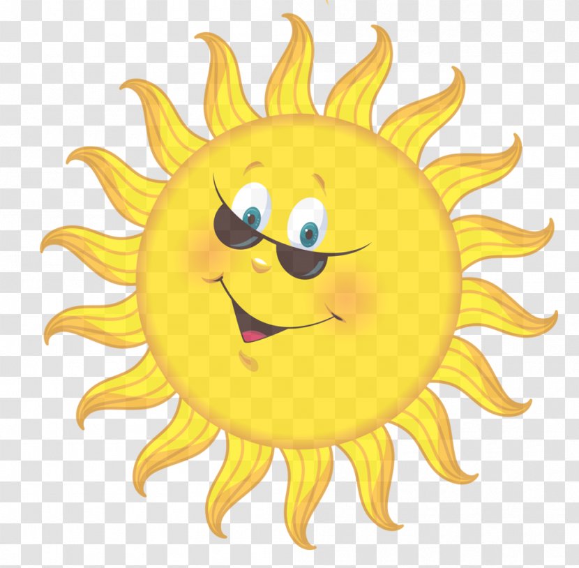 Emoticon - Smiley - Sun Sunflower Transparent PNG