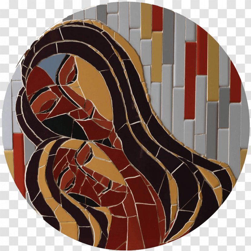 Mother Mosaic Art Daughter Icon - Mosaics Transparent PNG
