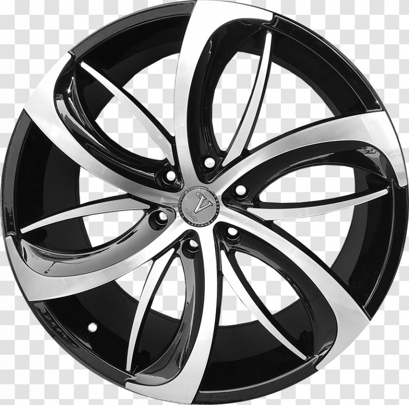 Alloy Wheel Akins Tires & Wheels Clovis Spoke - Custom Transparent PNG