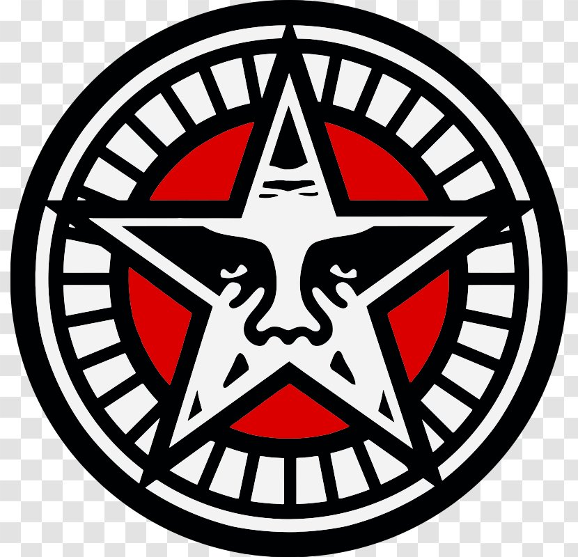 Star Logo - Shepard Fairey Transparent PNG