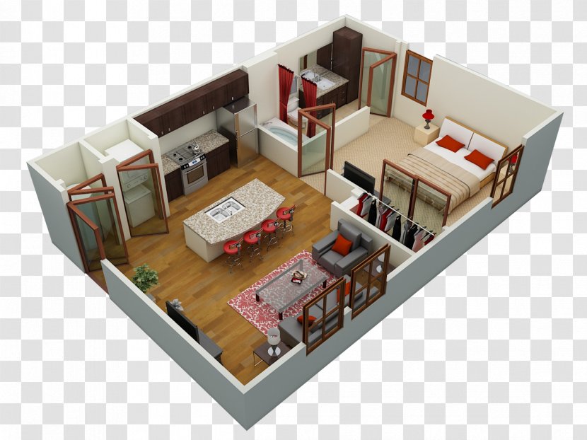 Poinciana Kissimmee Studio Apartment House - Home Transparent PNG