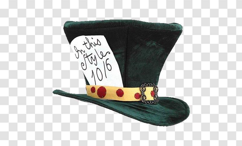 The Mad Hatter March Hare Top Hat Costume - Headgear Transparent PNG