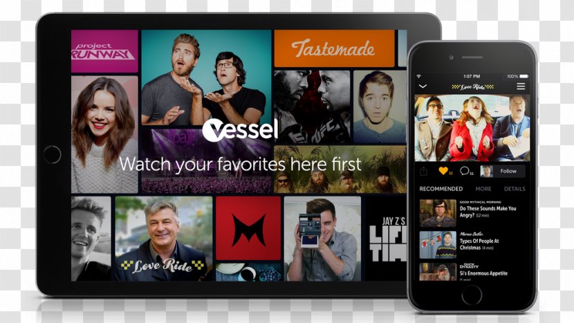 YouTube Vessel Video Hulu Television Show - Signs - New Company Ad Transparent PNG