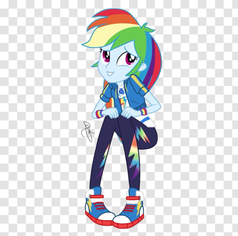 Rainbow Dash Rarity My Little Pony: Equestria Girls - Pony Friendship Is Magic Fandom - Vector Transparent PNG