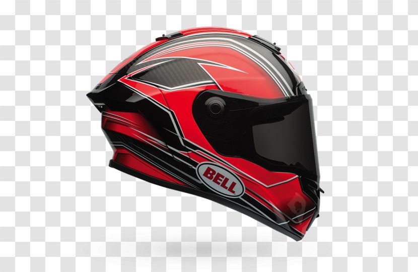Motorcycle Helmets Bell Sports Racing Helmet - Bicycle Transparent PNG