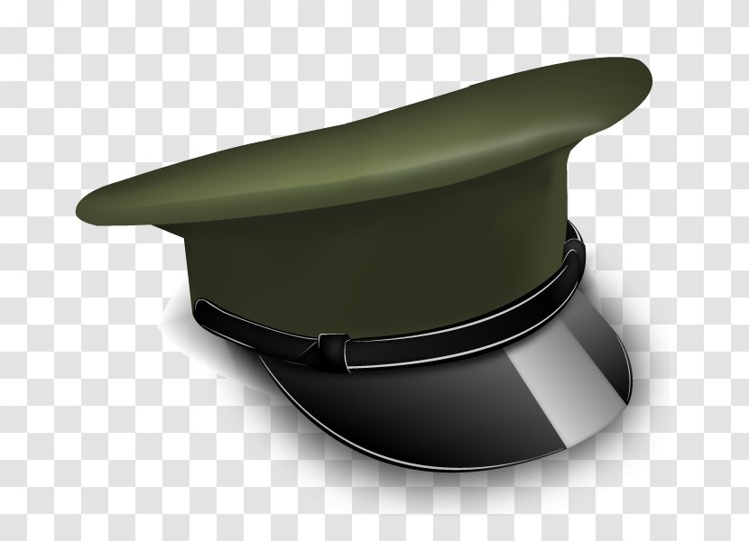 Illustrator Rendering Clip Art - Hat - Army Transparent PNG