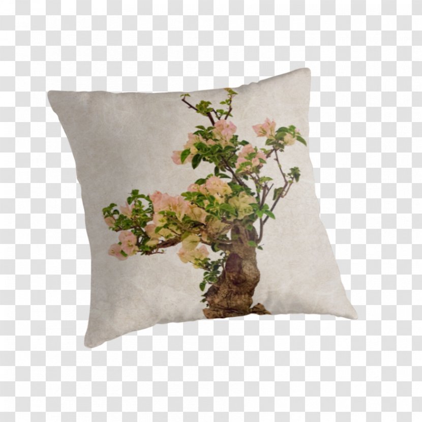 Cushion Throw Pillows Tote Bag - Bougainvillea Transparent PNG