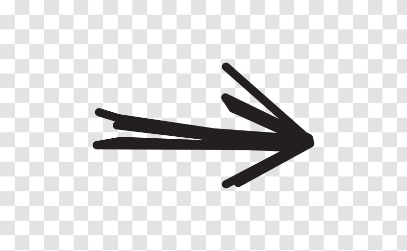 Pencil Arrow - Left Transparent PNG