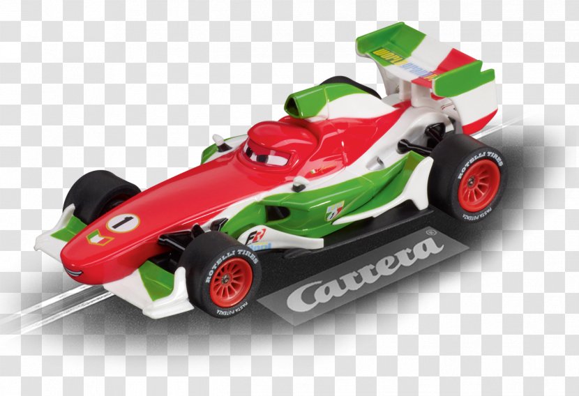 Lightning McQueen Cars 2 Francesco Bernoulli Mater - Open Wheel Car - Disney Transparent PNG