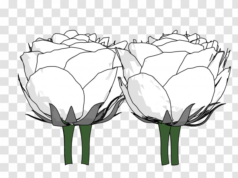 Floral Design Cut Flowers Sketch Product - Flowering Plant - Shrub Transparent PNG