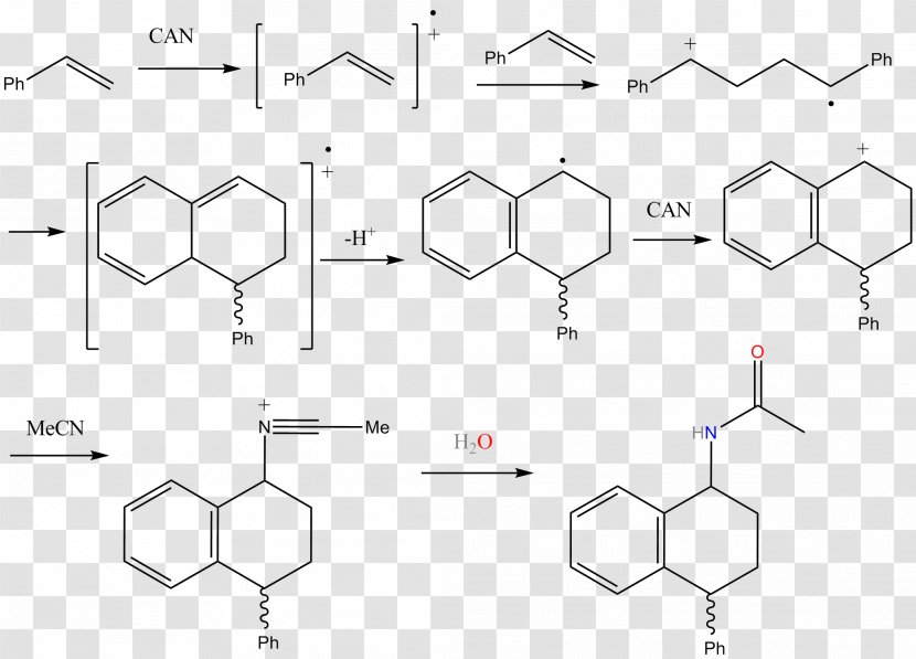 Tetralin Aryl Chemical Synthesis Amine Phenyl Group - Rectangle - Derivative Transparent PNG