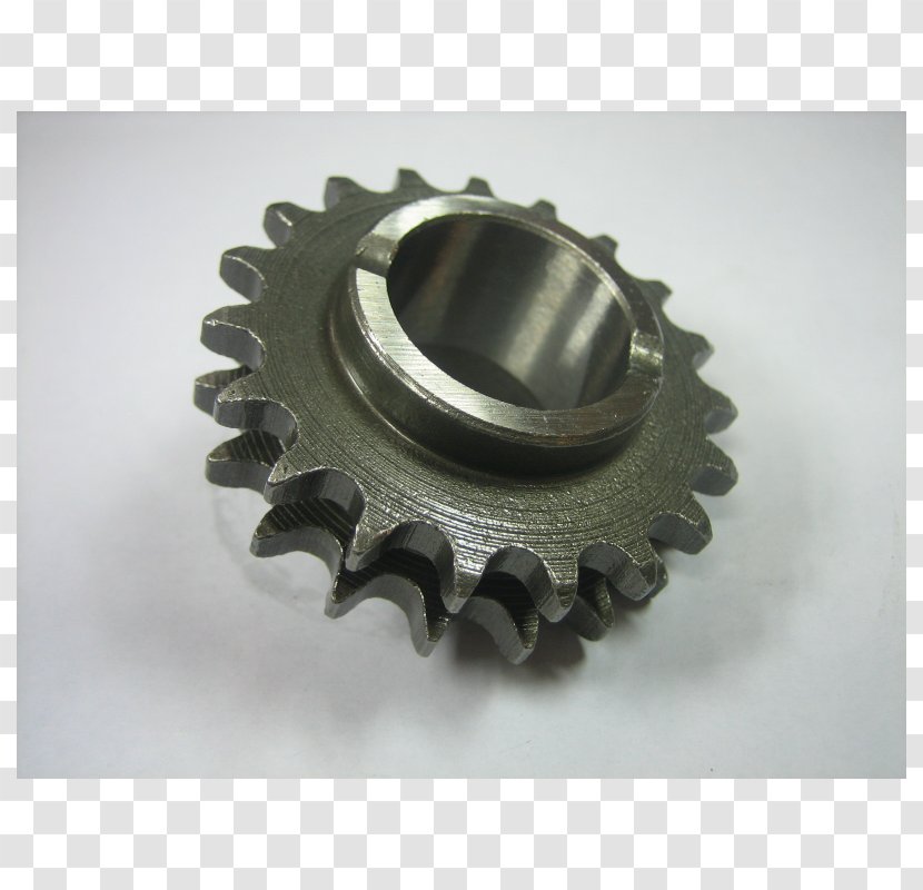 Automotive Piston Part - Gear - Front Teeth Transparent PNG