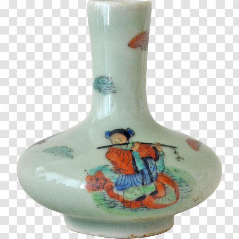 Vase Ceramic Pottery Tableware - Chinese Porcelain Transparent PNG