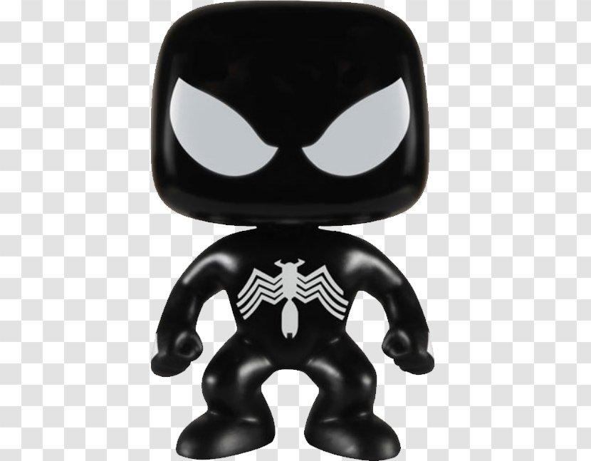 Marvel Spider-Man Black Suit Exclusive Pop! Vinyl Bobble Head Figure FunKo POP : Captain America Toy Spider-Man: Back In - Spiderman Transparent PNG