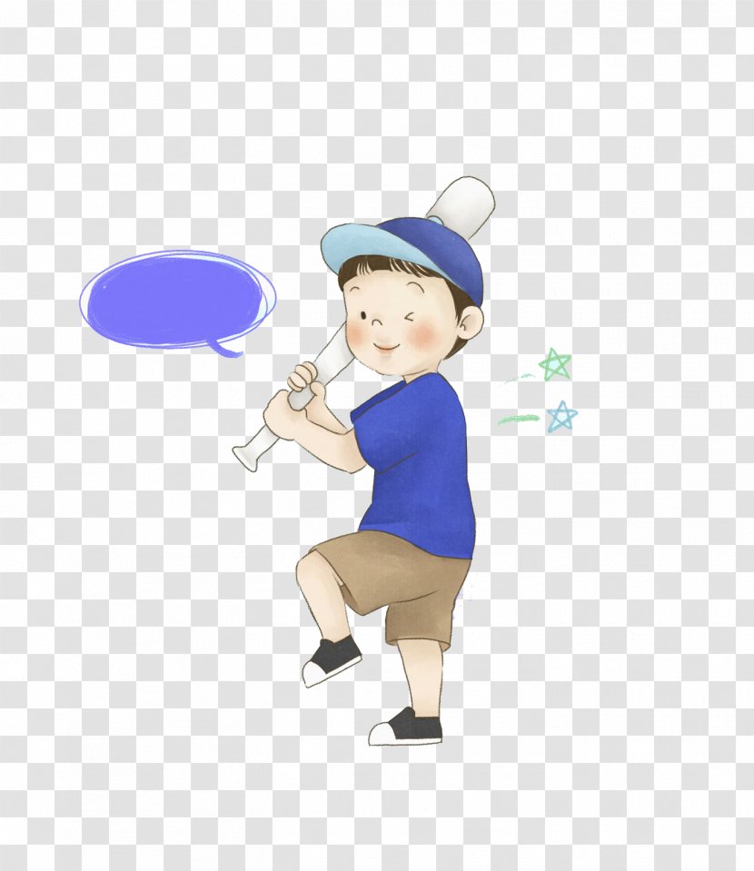 Baseball Illustration - Heart - Boy Transparent PNG