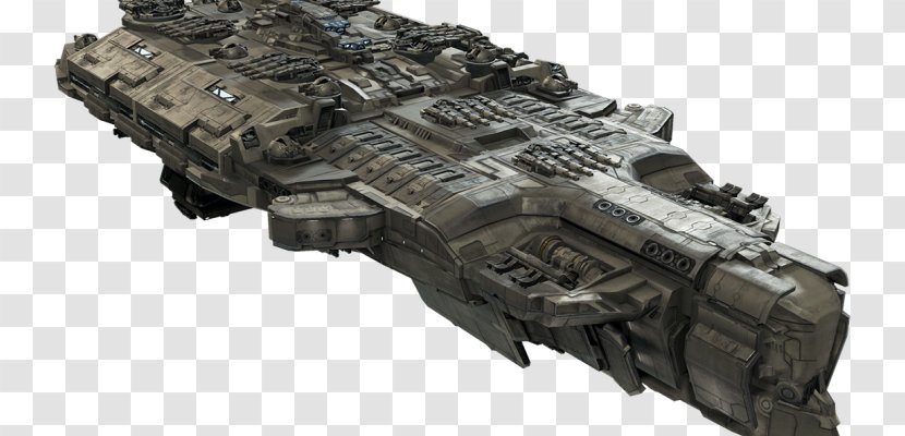 Dreadnought Spacecraft Starship Space Warfare - Ship Transparent PNG