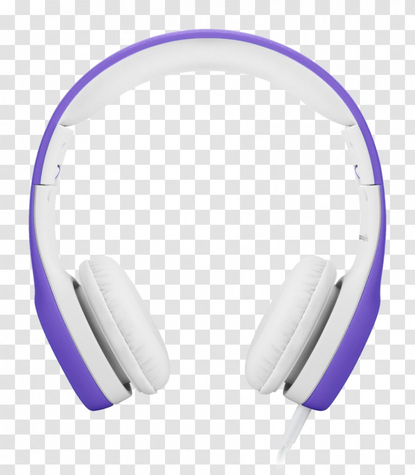 Headphones LilGadgets Connect+ Stereophonic Sound Ear - Children Top View Transparent PNG
