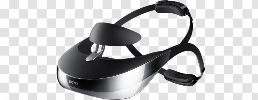 Head-mounted Display Virtual Reality Headset HMZ-T1 Sony Computer Monitors - Technology - VR Transparent PNG