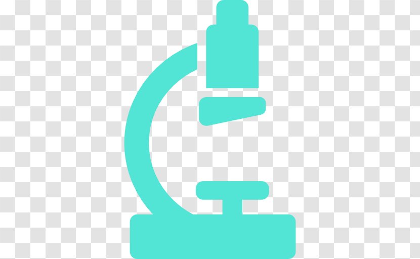Microscope - Turquoise - Logo Transparent PNG