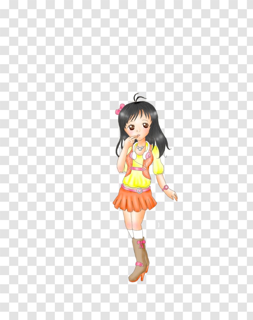 Fairy Brown Hair Cartoon Costume - Fictional Character Transparent PNG
