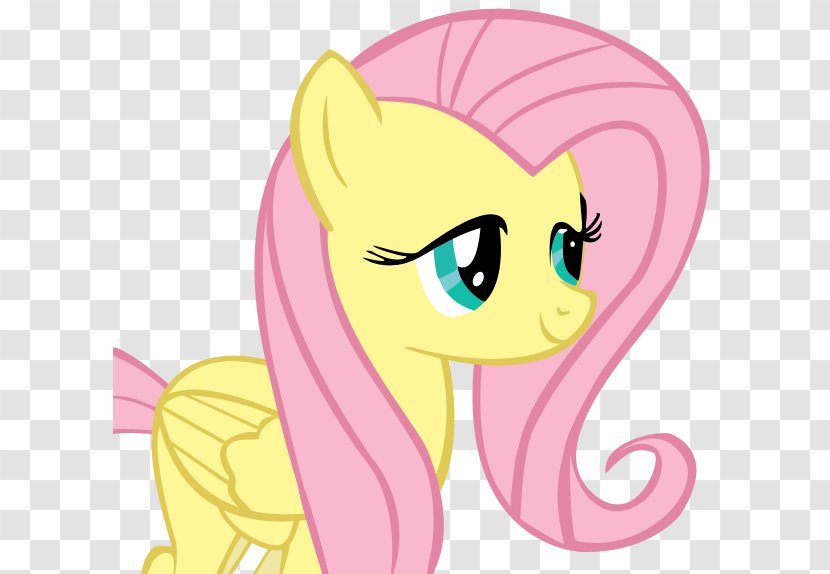 Pony Fluttershy Eye - Tree - Angry Face Transparent PNG