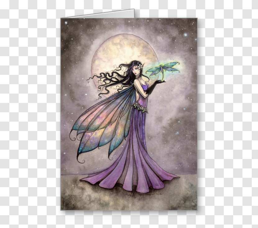 Fairy Fantastic Art Fantasy Dragonfly - Supernatural Creature Transparent PNG