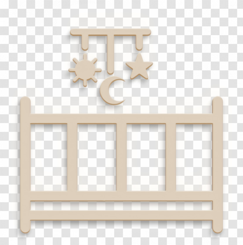 Baby Pack 1 Icon Bed Icon Shapes Icon Transparent PNG