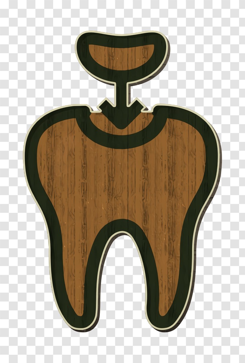 Medical Icon - Dental - Wood Molar Cavity Transparent PNG