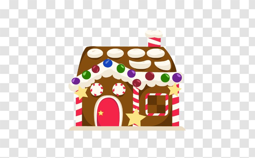 Gingerbread House Christmas Ornament Decoration Food - Ginger Bread Transparent PNG
