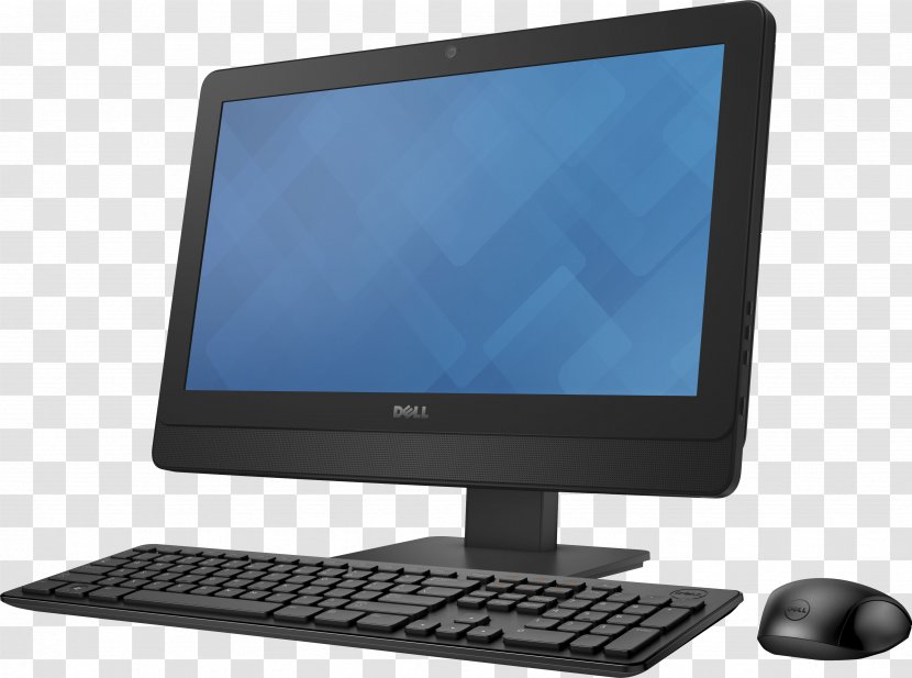 Dell OptiPlex Laptop All-in-One Desktop Computers - Computer Pc Transparent PNG