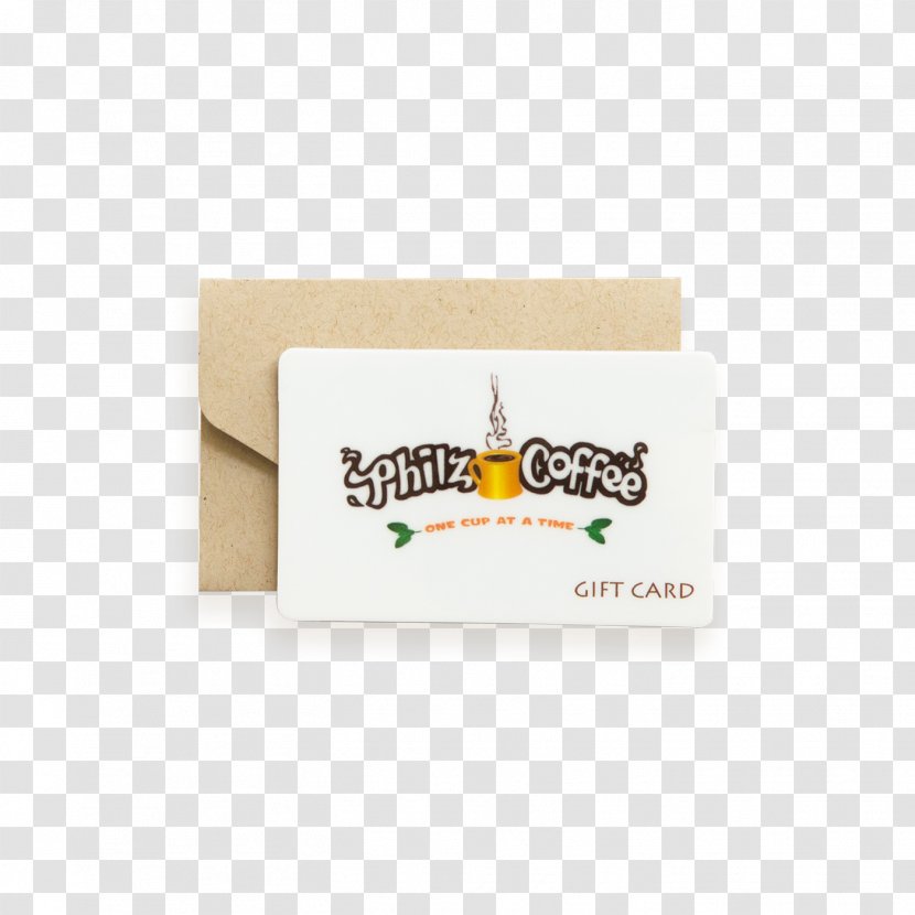 Philz Coffee Gift Card Cafe - Supermarket Transparent PNG