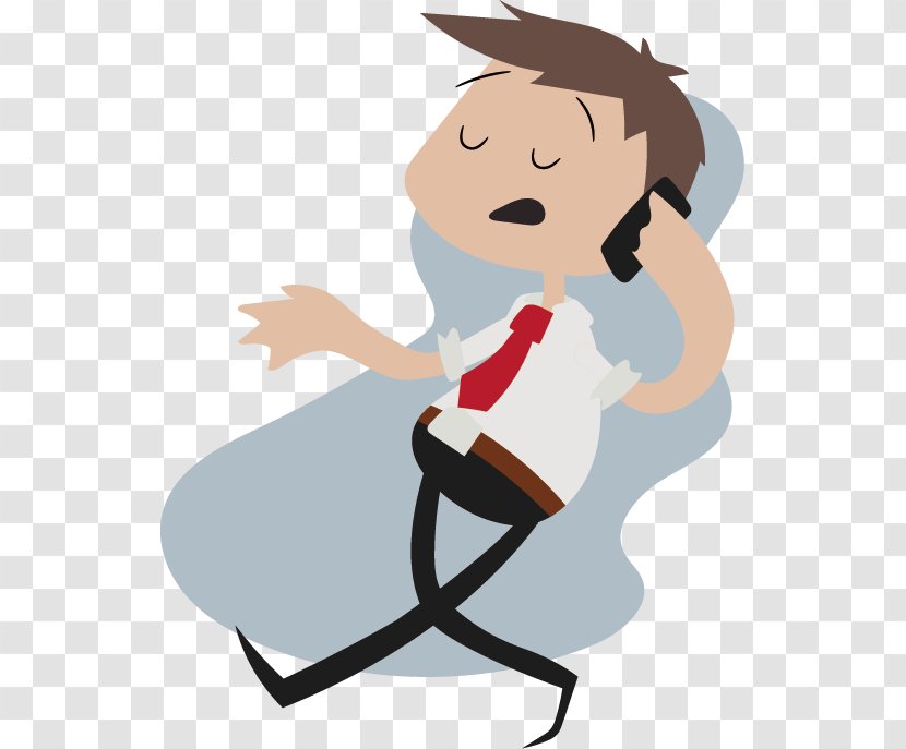 Download Icon - Cartoon - Call Man Transparent PNG
