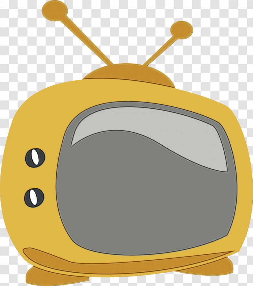 Max Headroom Broadcast Signal Intrusion Yellow - Dawn Of Gaia - Cartoon Transparent PNG