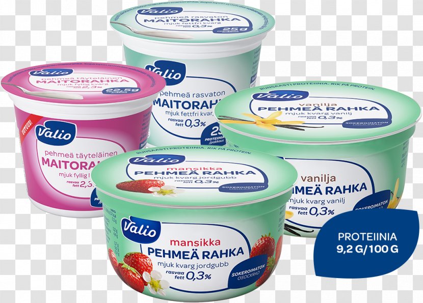 Valio Quark Crème Fraîche Mifu Yoghurt - Heart - Inspirational Hero Transparent PNG