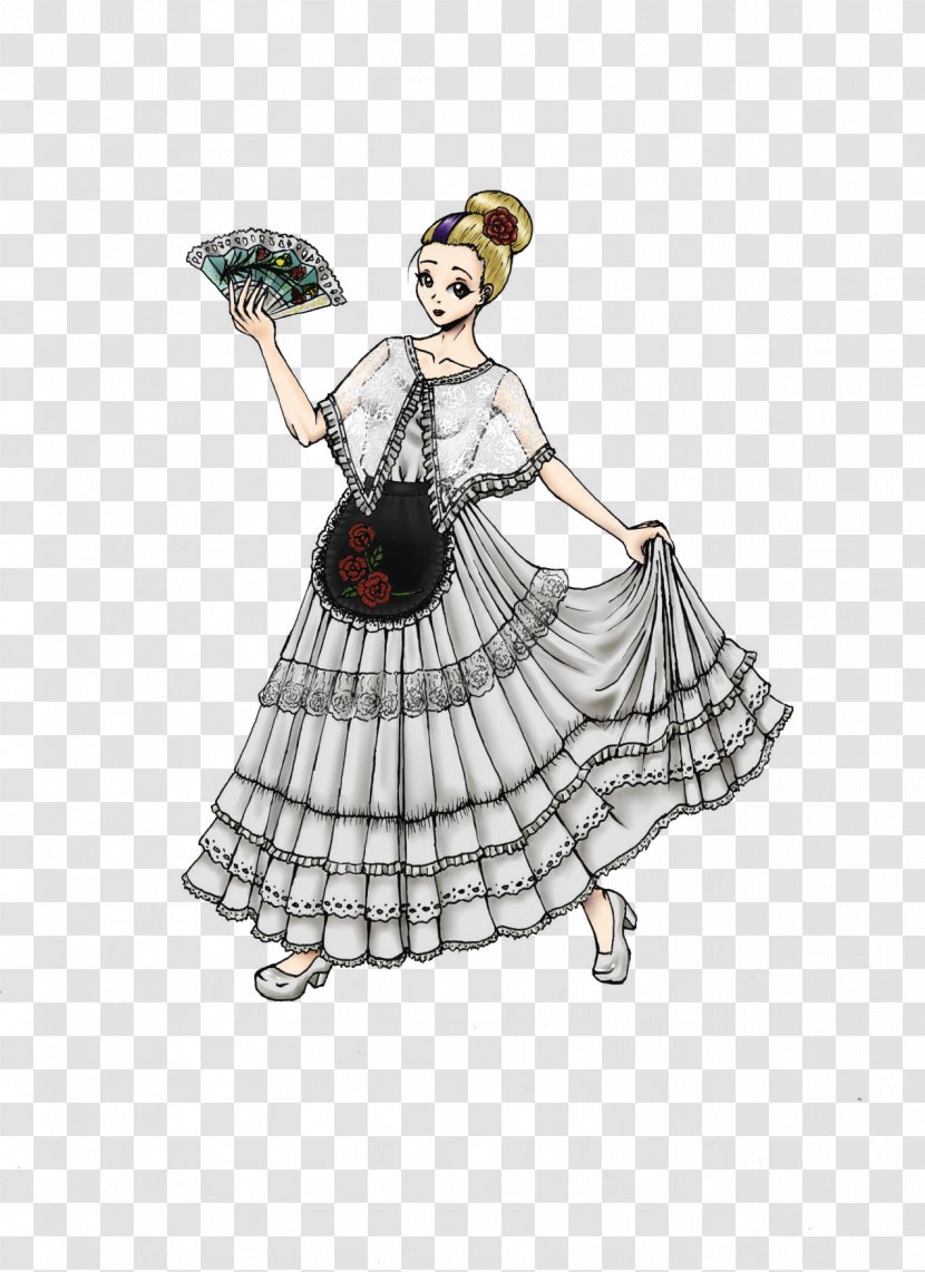 Mexican Festival Durango Charro Costume - Dress Transparent PNG
